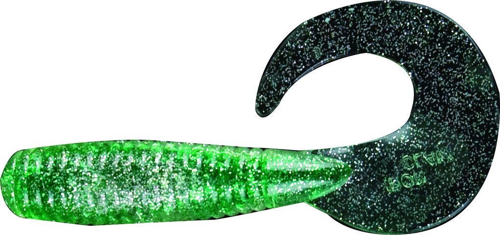 Iron Claw Twister 21 cm, grün-glitter