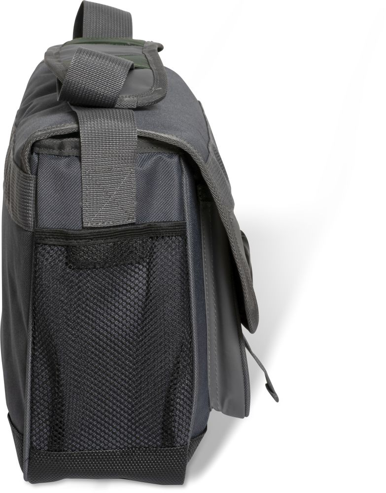 Zebco Shoulder Bag Grün / Grau 40 x 28 x 5 cm