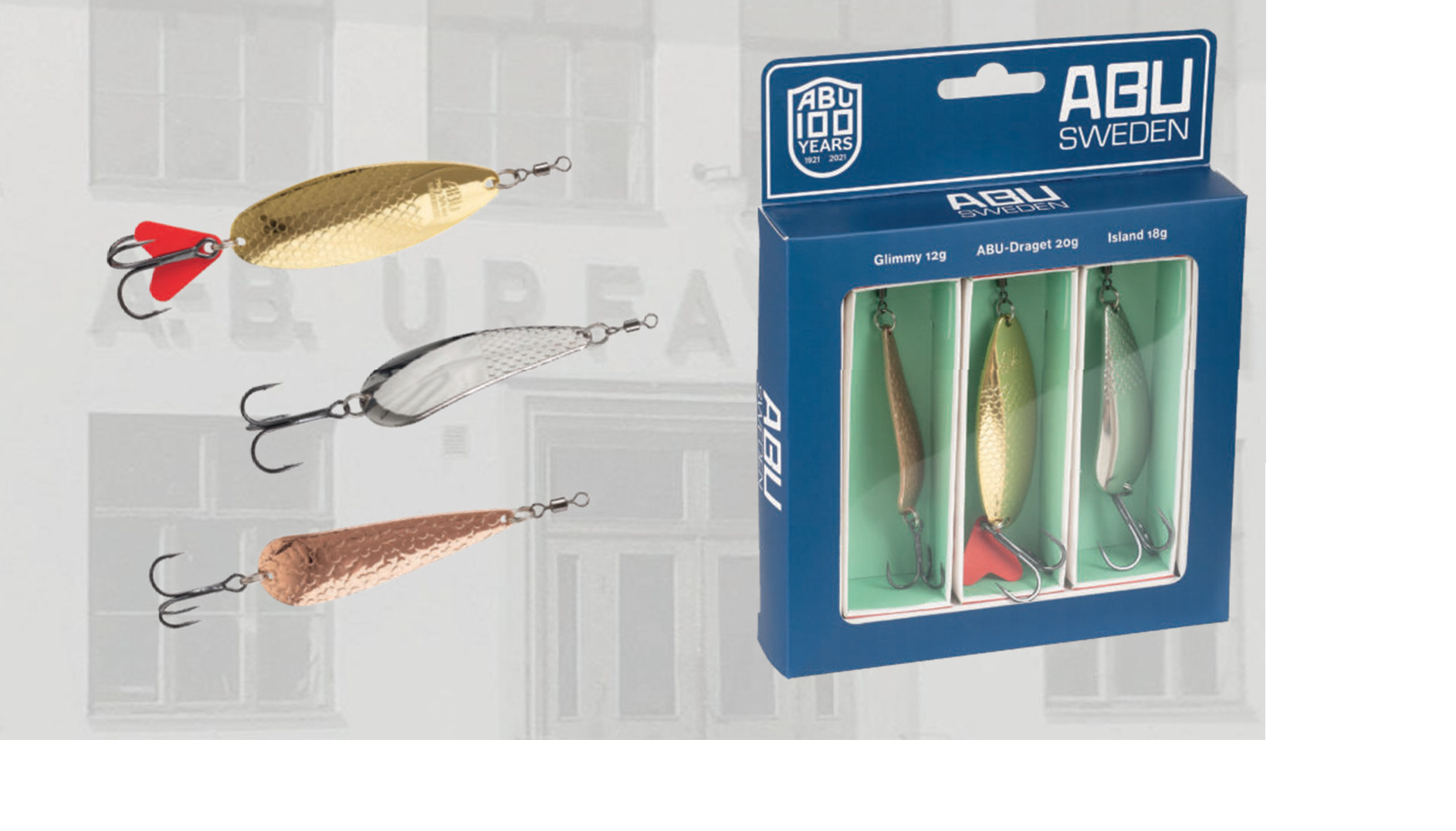 Abu Garcia Retro Spoon -Pack 100 Years (3)