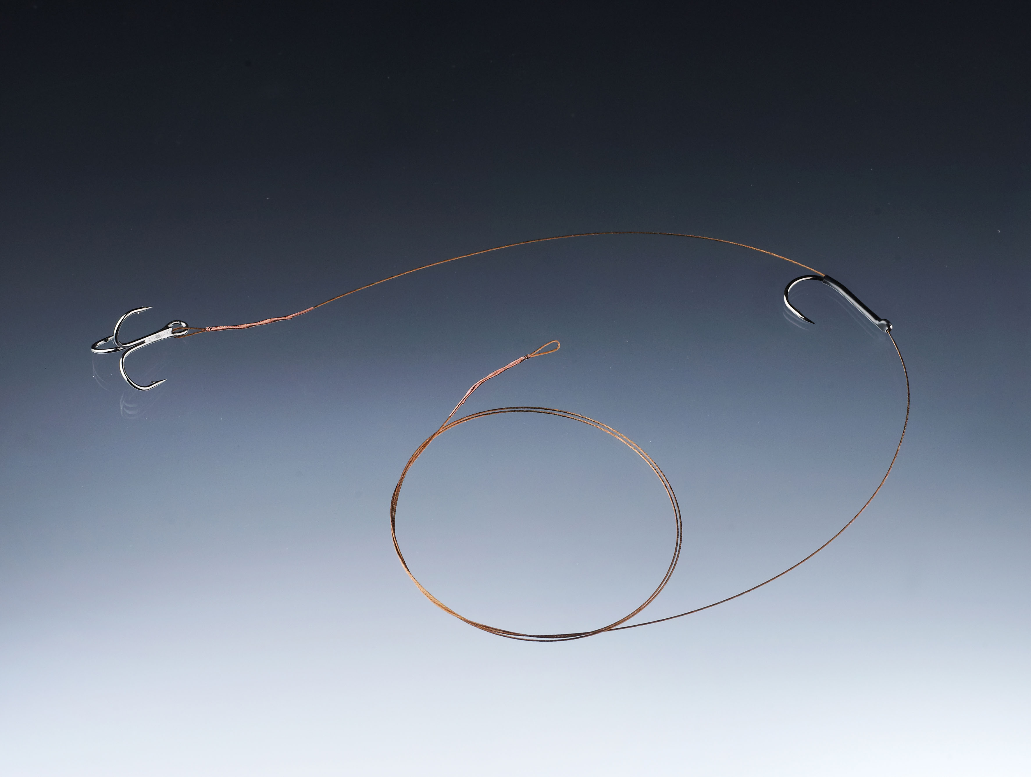 Balzer MK Adventure Matze´s Einzelhaken- / Drillings-Kombi Rig #6 70 cm 9 kg Köderfischgröße 5 - 8 cm