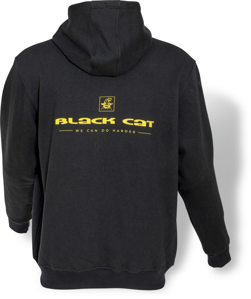 Black Cat Cat Zipper Schwarz 3X-Large