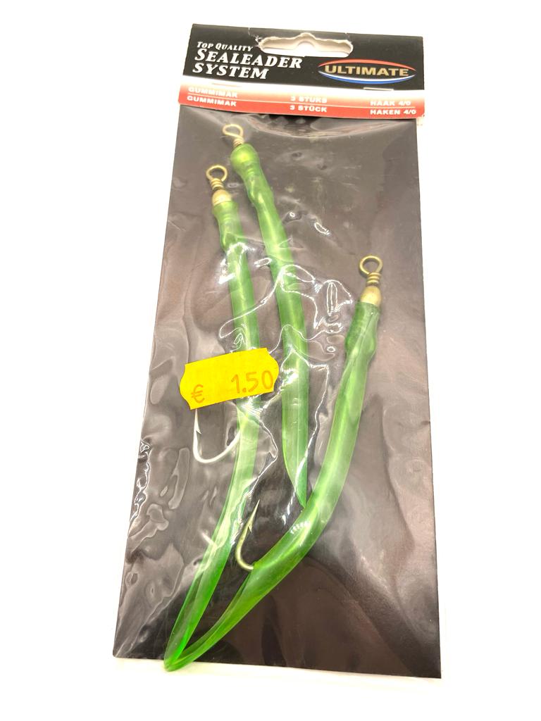 Ultimate Sealeader System; Gummimak; 3 Stück; Grün; 4/0
