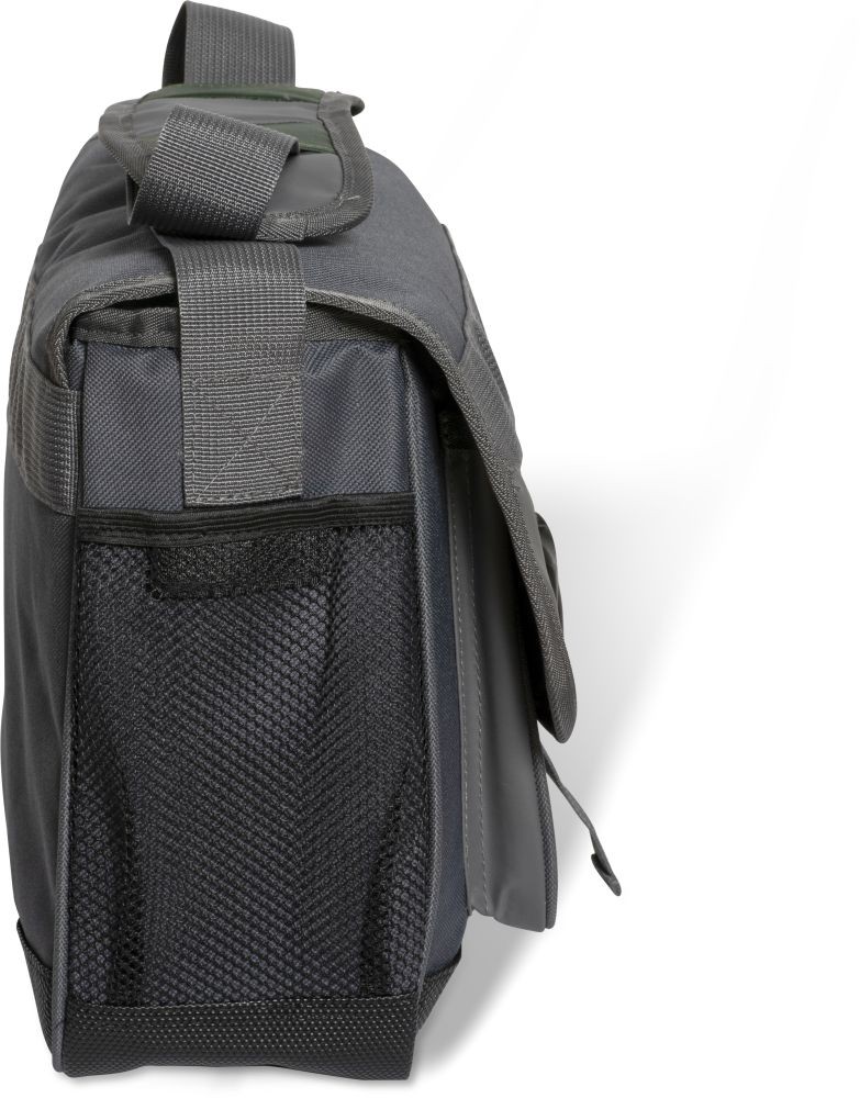 Zebco Shoulder Bag Grün / Grau 40 x 28 x 5 cm