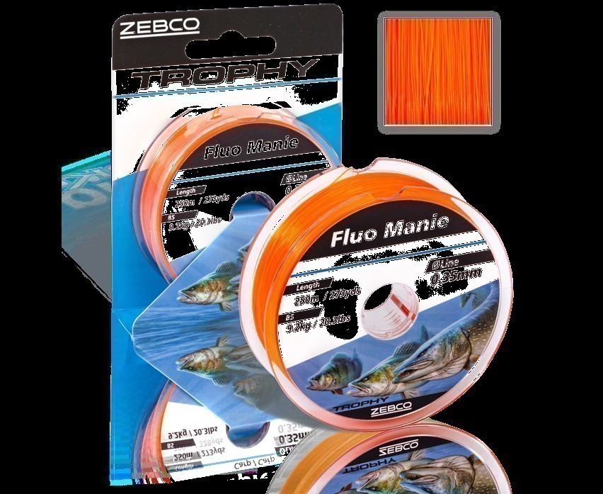 Zebco Trophy Zielfischschnur Waller 0,65 mm / 26,9 kg 100 m