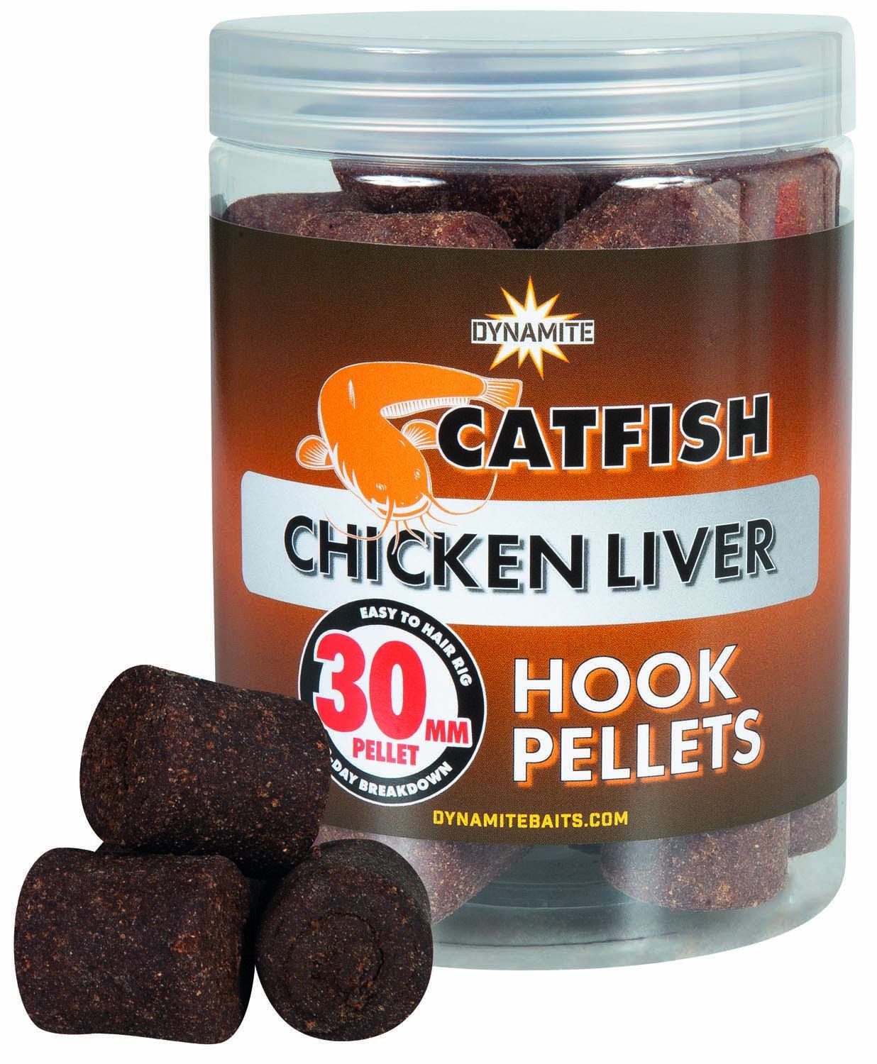 Dynamite Baits Chicken Liver Hook Pellets; 30 Mm; 600 Gr. 