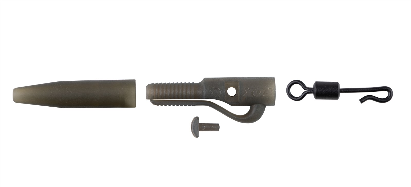 Fox Edges Naturals Power Grip Lead Clip Kit Qty.5