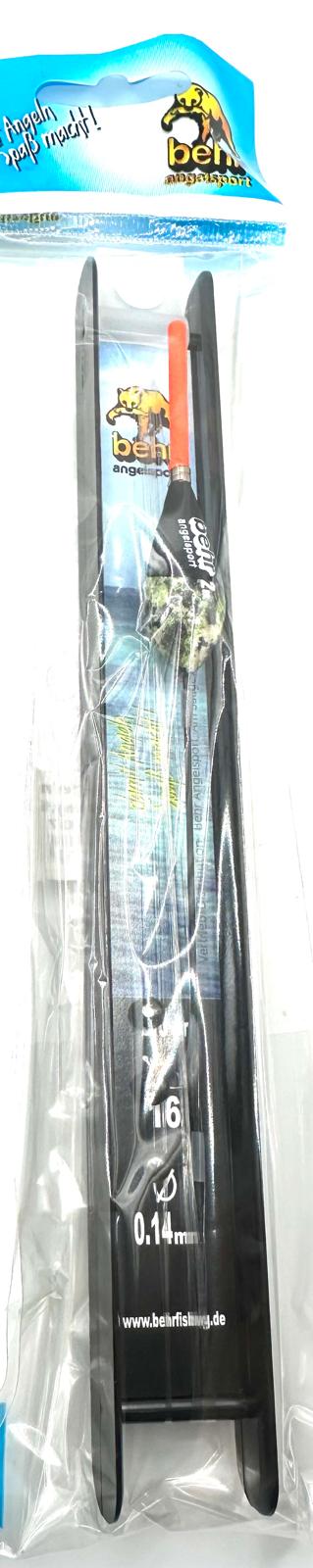 Behr Profi-Fertigangel Tragkraft 1,0 g / Scnur 0,12 mm / Hakengröße 18