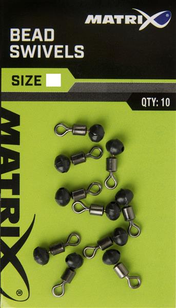 Matrix Bead Swivels; Gr. 16; 10 Stück
