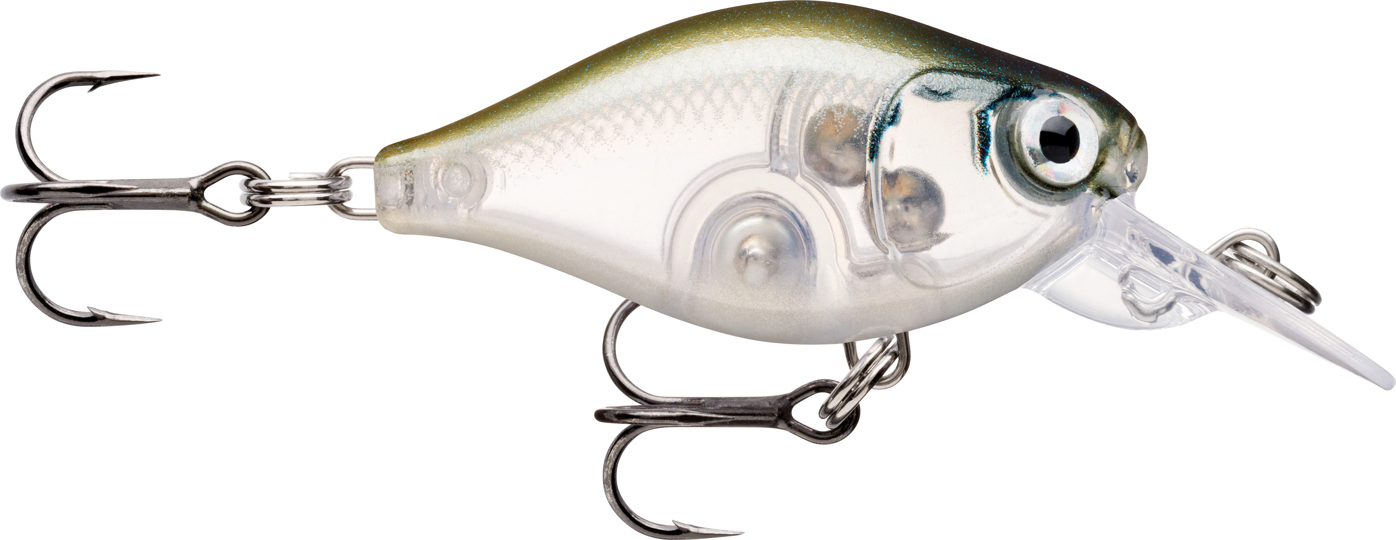 Rapala X-Light Crank Mid Runner 3,5 cm Ghost Shinner (GHSH)