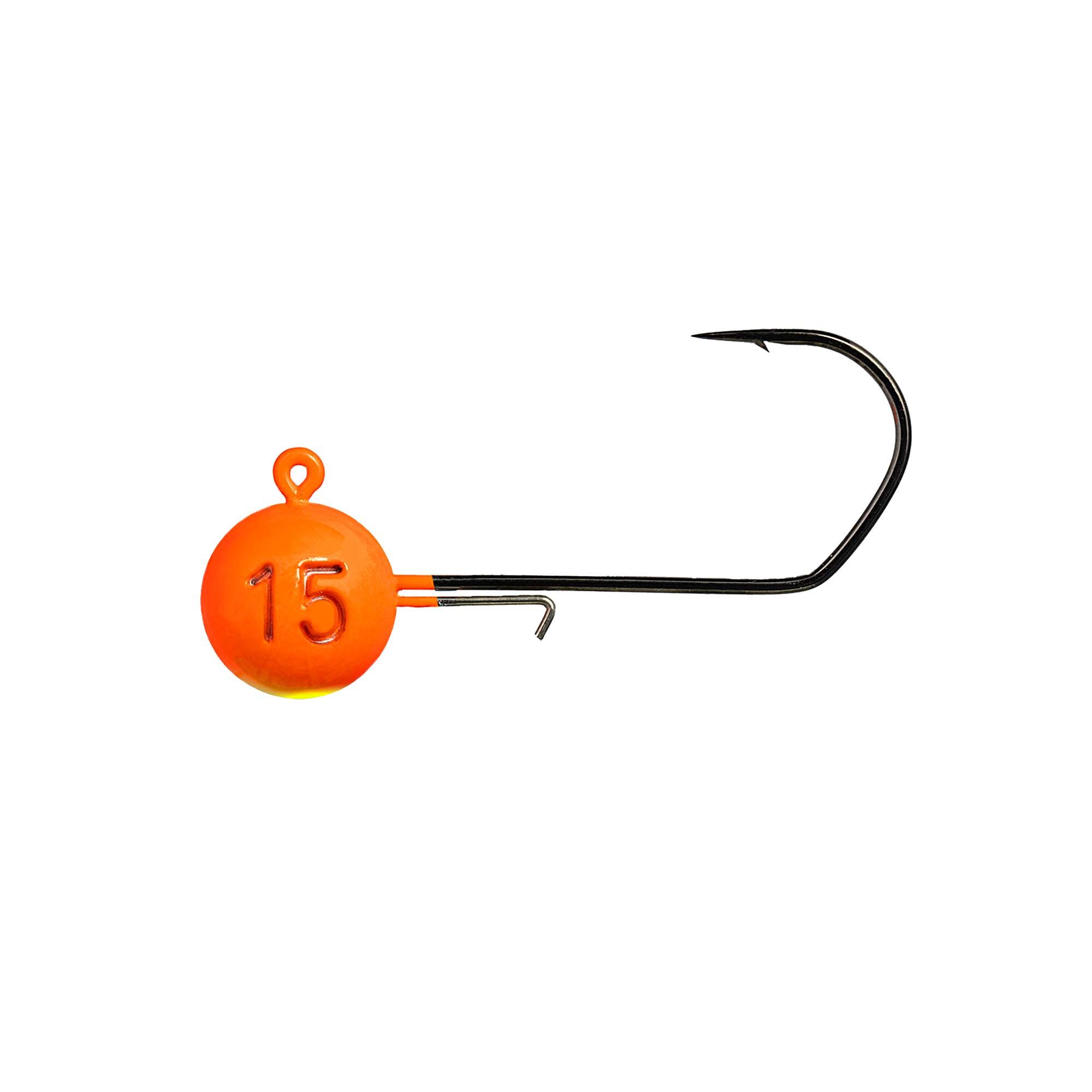 Monkey Lures Monkey Hooks 2/0; Orange - Gelb 3g