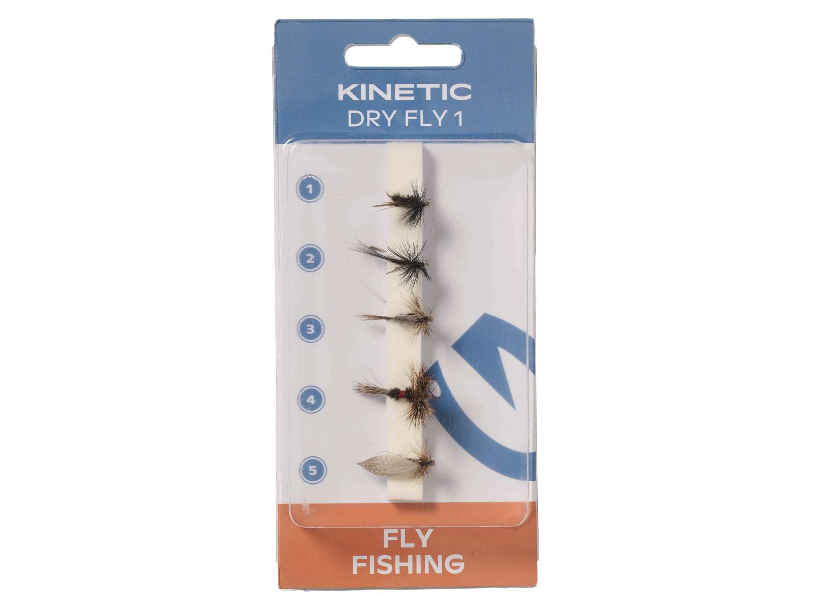 Kinetic Dry Flies; Qty. 5