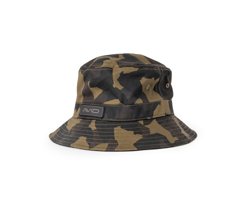Avid Carp Distortion Camo Bucket Hat Avid Carp Distortion Camo Bucket Hat
