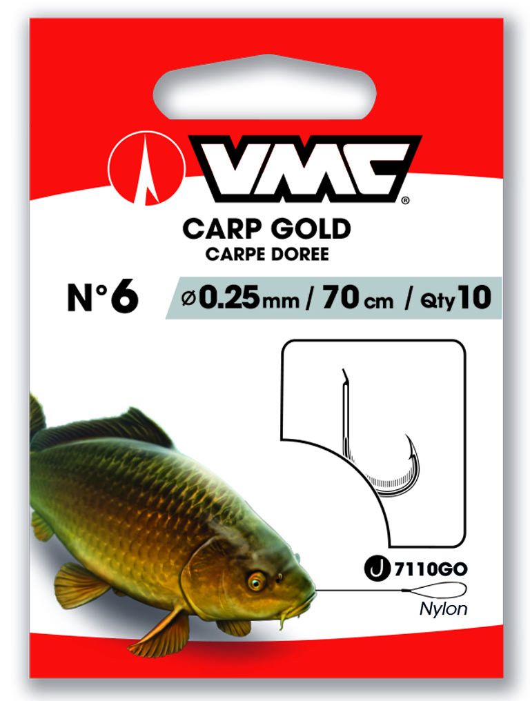 VMC Carp Gold 70 cm # 2 / 0,30 mm