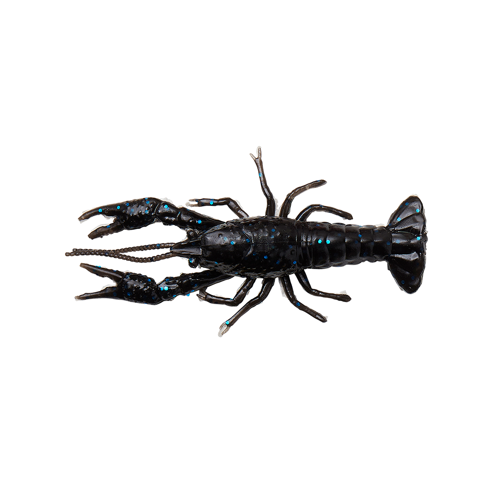 SAVAGE GEAR NED CRAW 6.5CM 2.5G FLOATING BLACK & BLUE 4PCS