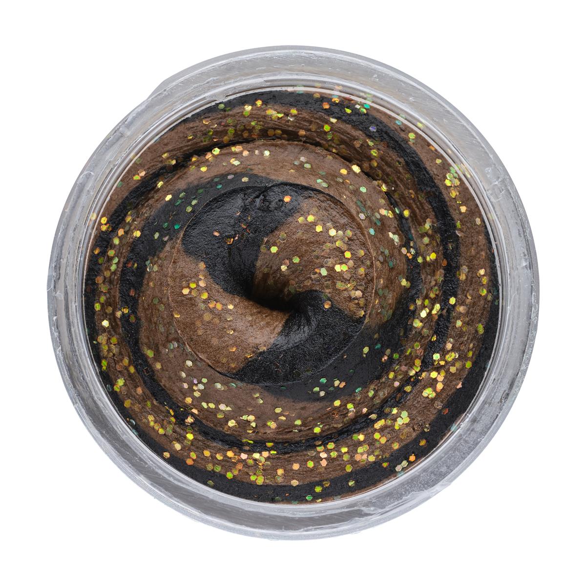Berkley PowerBait® Natural Glitter Trout Bait; Black Brown; 50 gr.