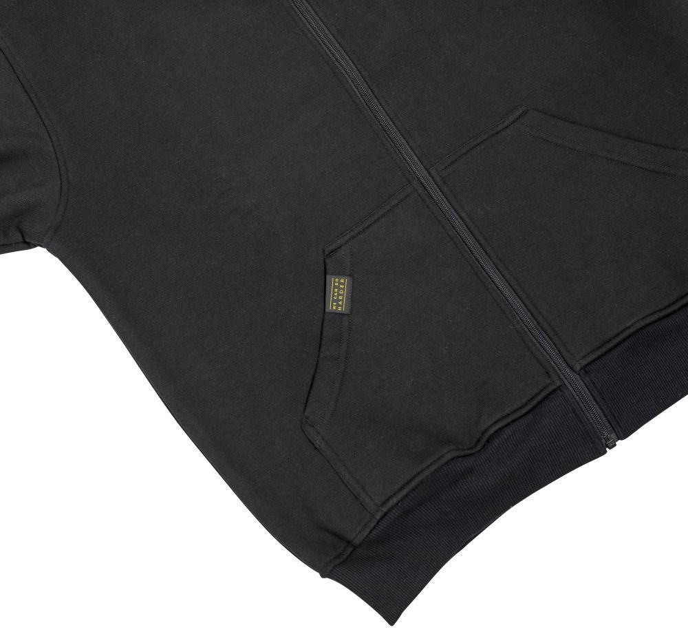 Black Cat Cat Zipper Schwarz 3X-Large