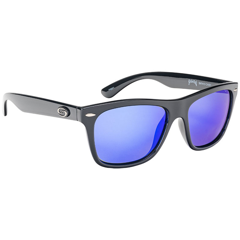 STRIKE KING SK PLUS CASH SUNGLASSES CHROME BLUE / BLACK #1