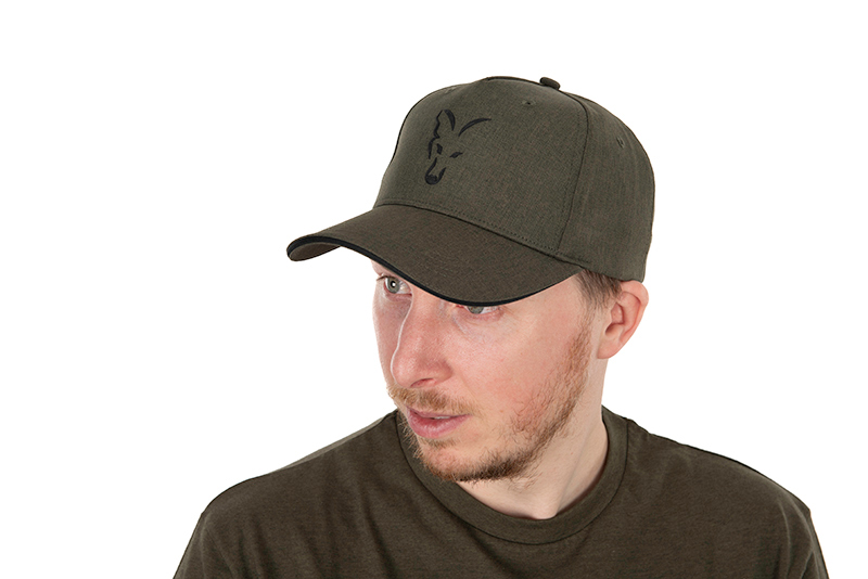 FOX COLLECTION BASEBALL CAP GREEN & BLACK