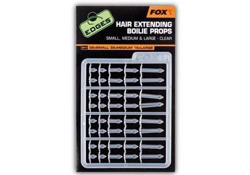Fox Hair Extending Boilie Props; 32xSmall, 32xMedium, 16xLarge