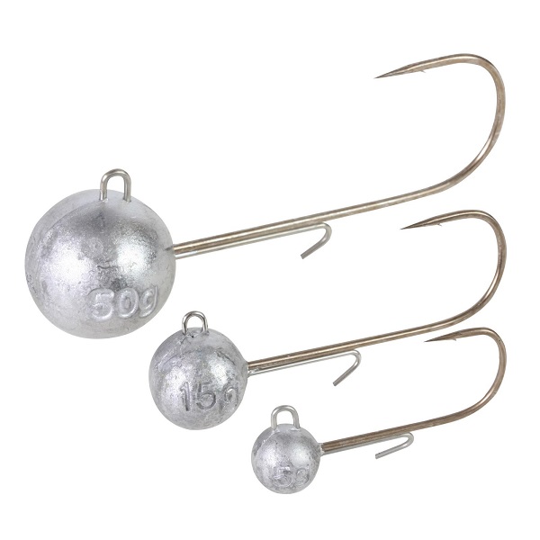 Fox Rage Round Jig Qty: 3; Sz 4/0; 5 g