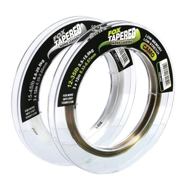 Fox Tapered Mono Leaders 0,33 - 0,50 mm