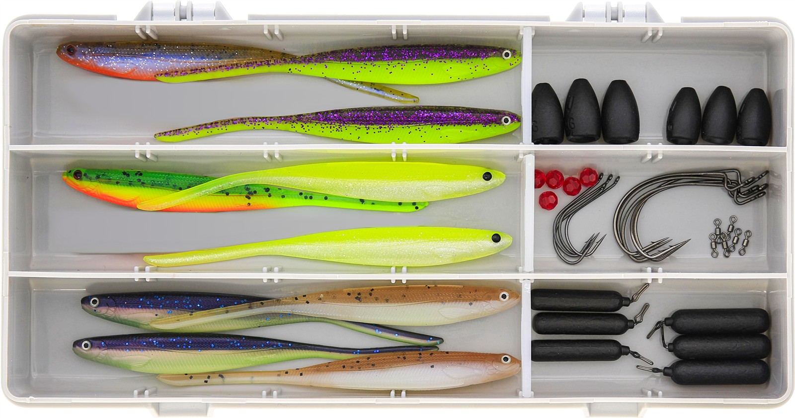 Westin Zander Box Dropshot + Texas & Carolina Rig