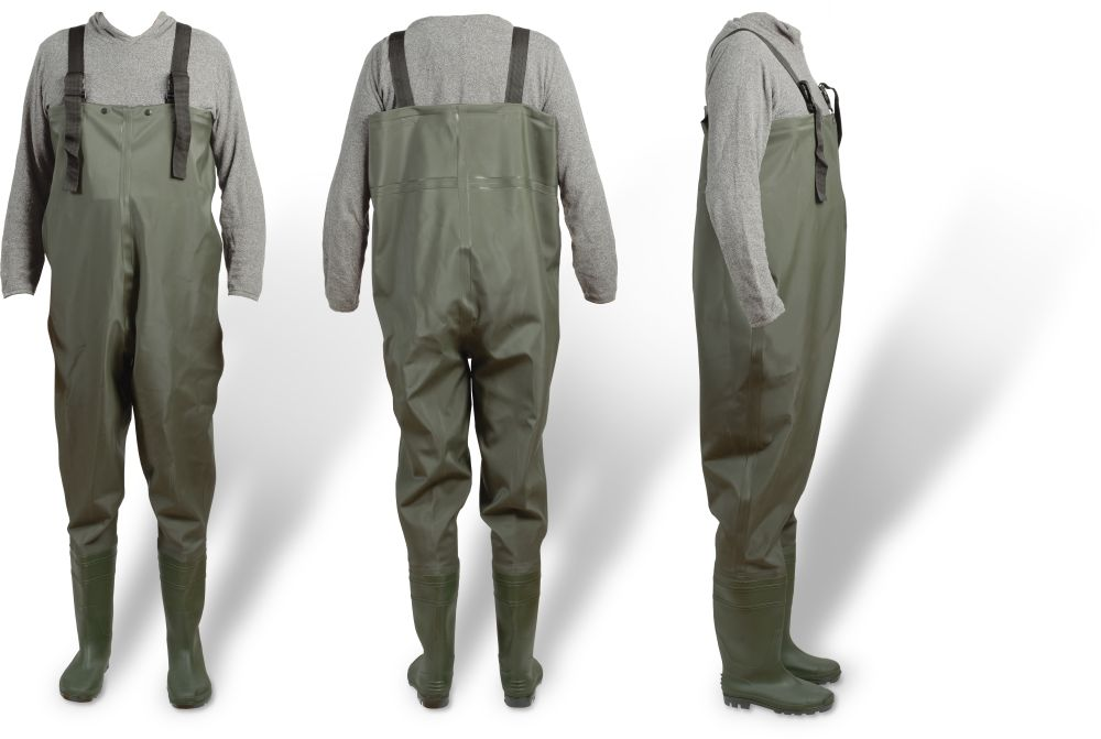 ZEBCO PVC-WATHOSEN 42/43 GRÜN