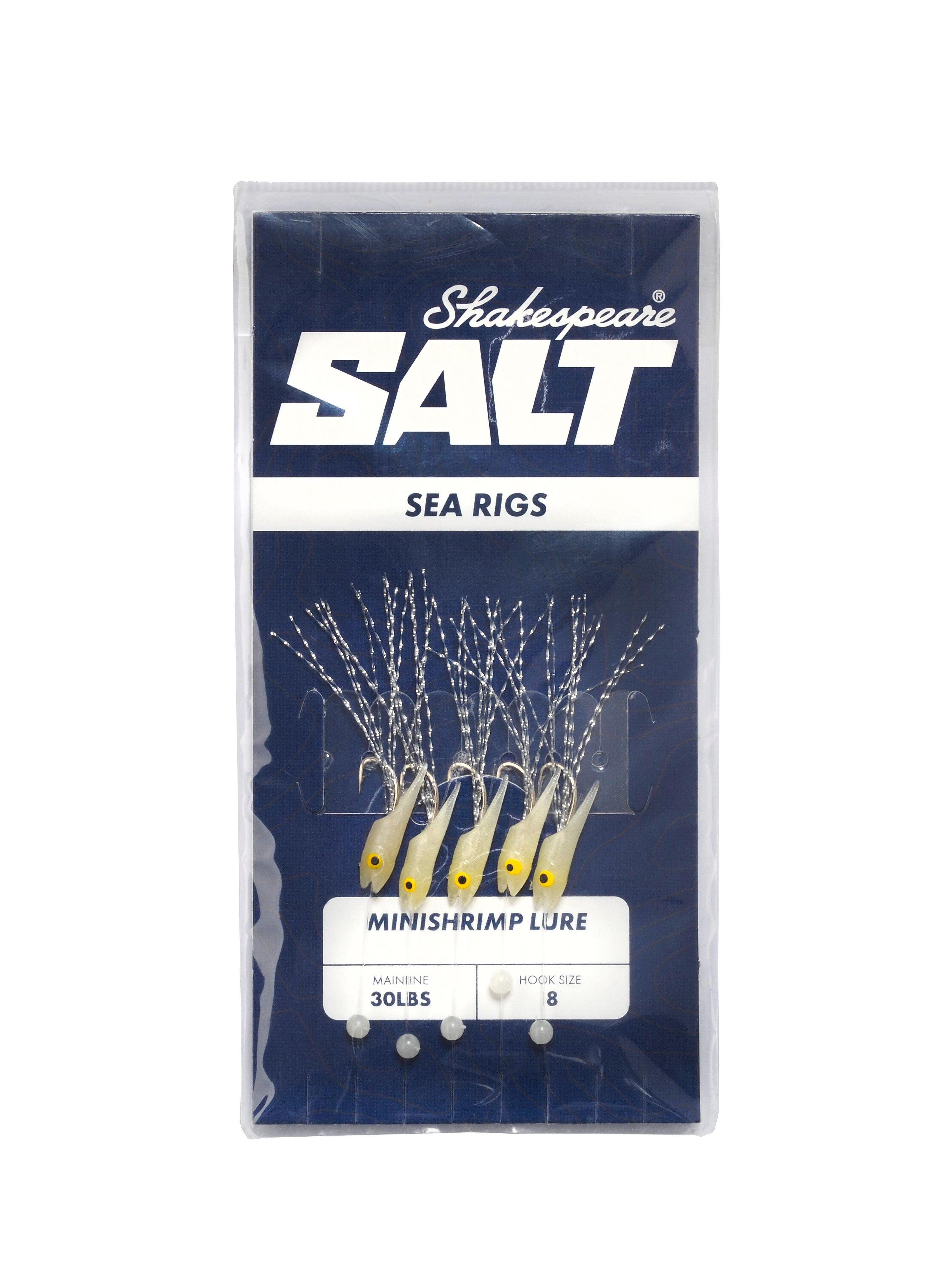 Shakespeare Minishrimp Lure Rig; 8; 30 Lbs.