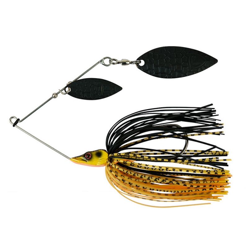 Fox Rage Spinnerbait Black & Gold; 7 g; 3/0