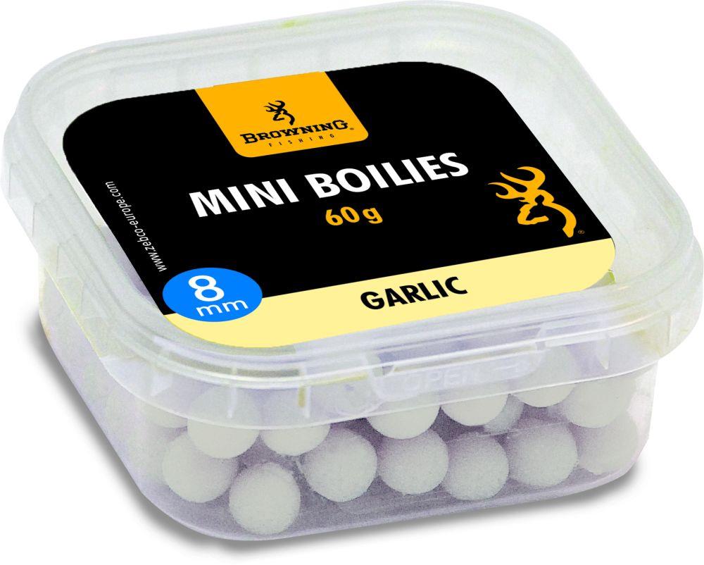 Browning Mini Boilies Garlic; 10 mm; 60 g Browning Mini Boilies Garlic; 10 mm; 60 g
