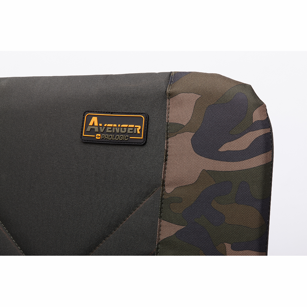 Prologic Avenger Camo Chair W/ARMRESTS & COVERS 140KG Prologic Avenger Camo Chair W/ARMRESTS & COVERS 140KG