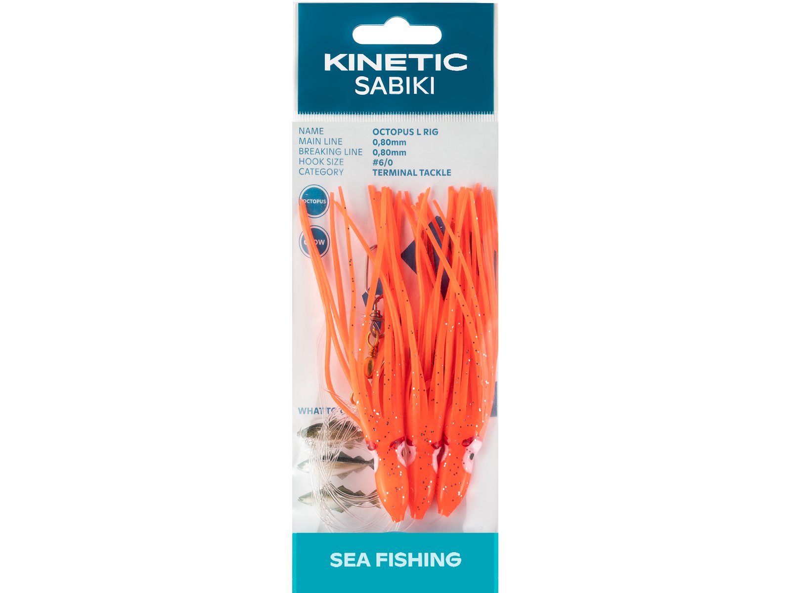 Kinetic Sabiki Micro Octopus L