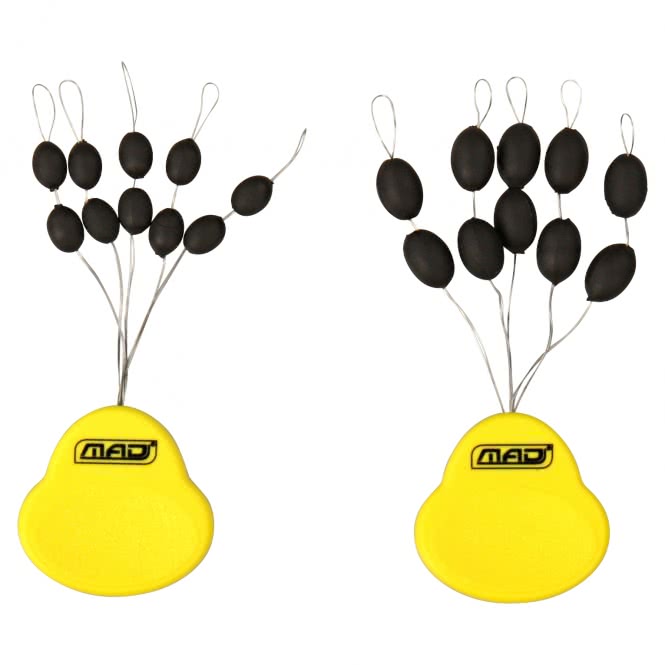 MAD Touchdown Beads Oval; 6 mm; 10 Stück