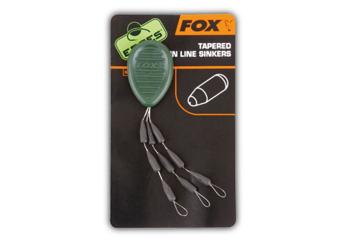 Fox EDGES™ Tungsten Mainline Sinkers Qty. 10