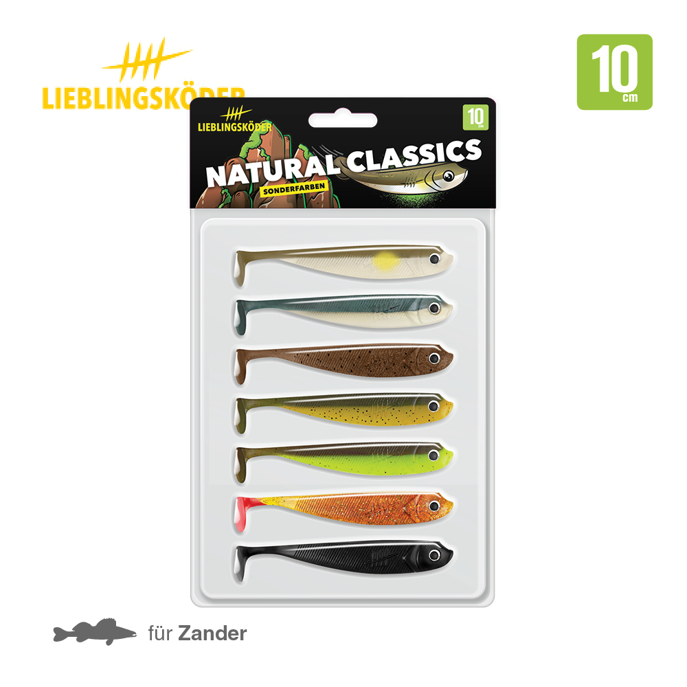 Lieblingköder Natural Classic; 10 cm; Qty. 7