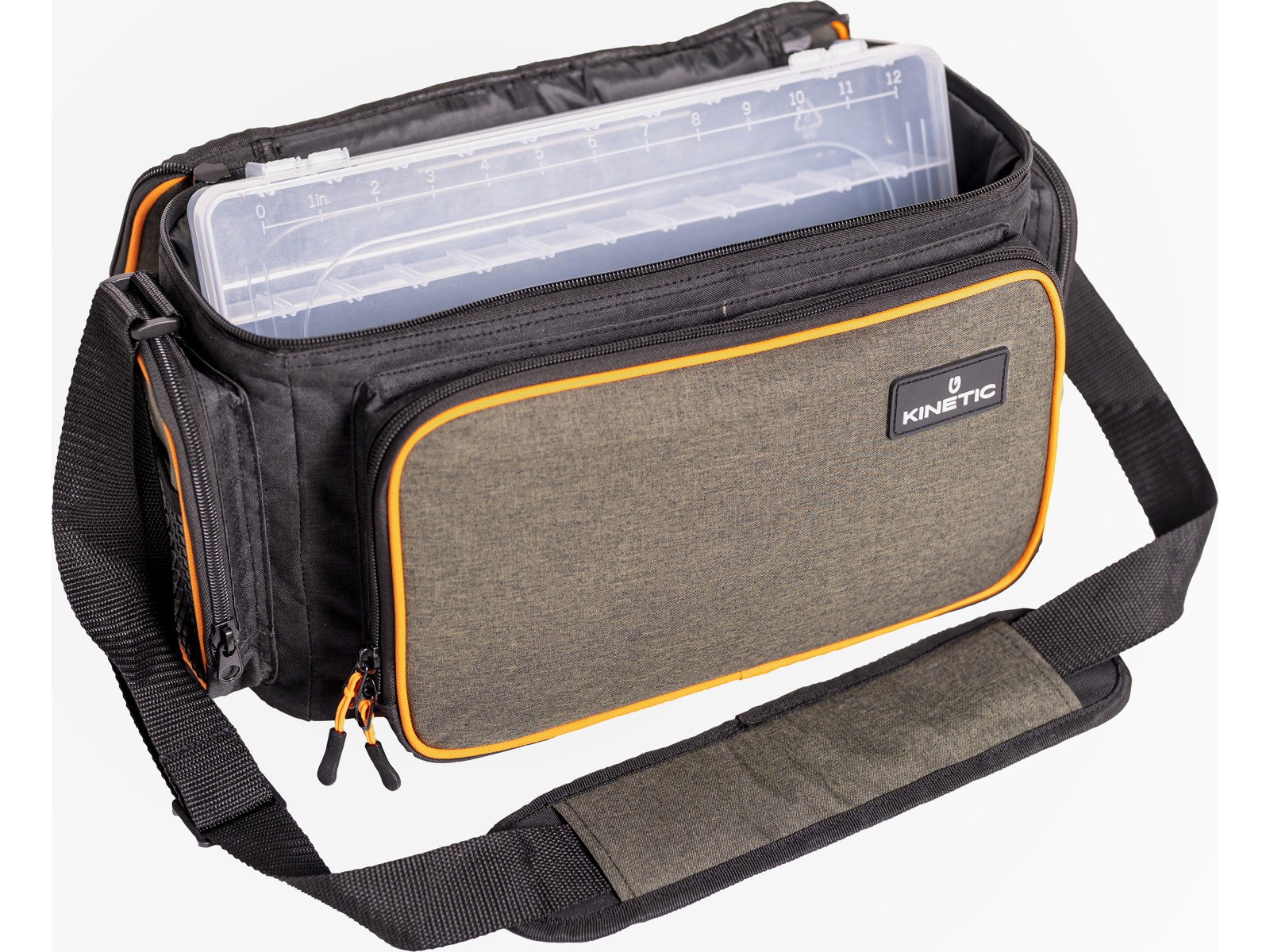 Kinetic Lure Shoulder Bag mit einer Box 46 x 22 x 20 cm