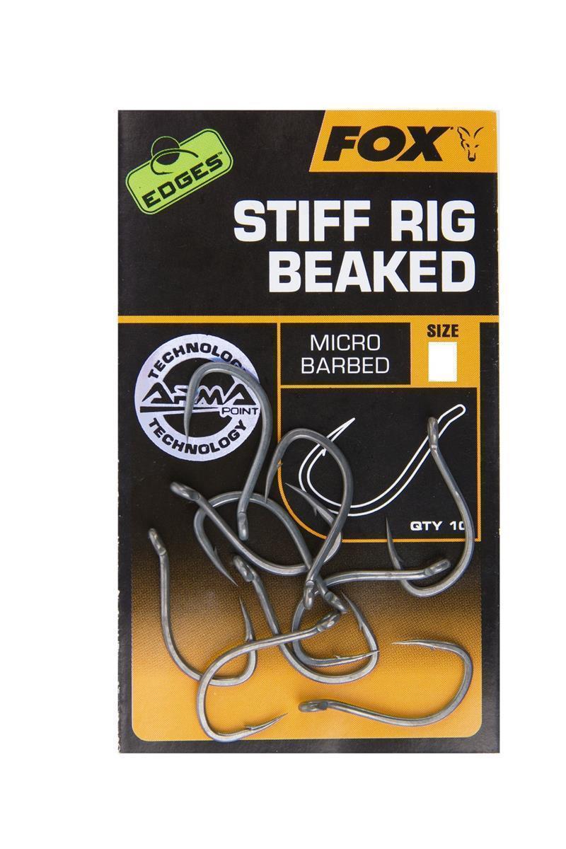 Fox Edges Armapoint Stiff Rig Beaked; Sz. 4; 10 Stück