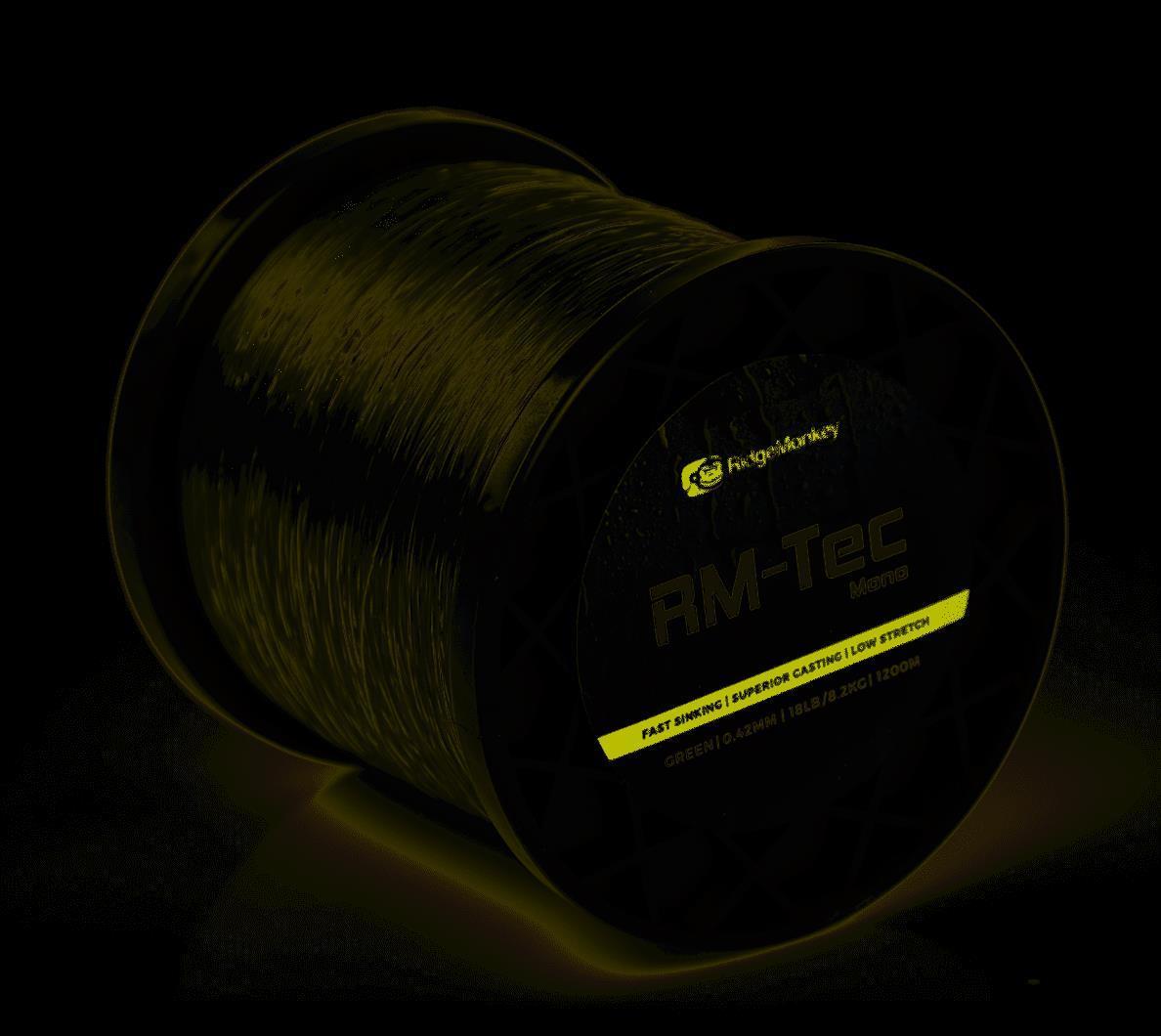 Ridgemonkey RM-Tec Mono Green; 0,42 mm; 8,2 kg; 1200 m