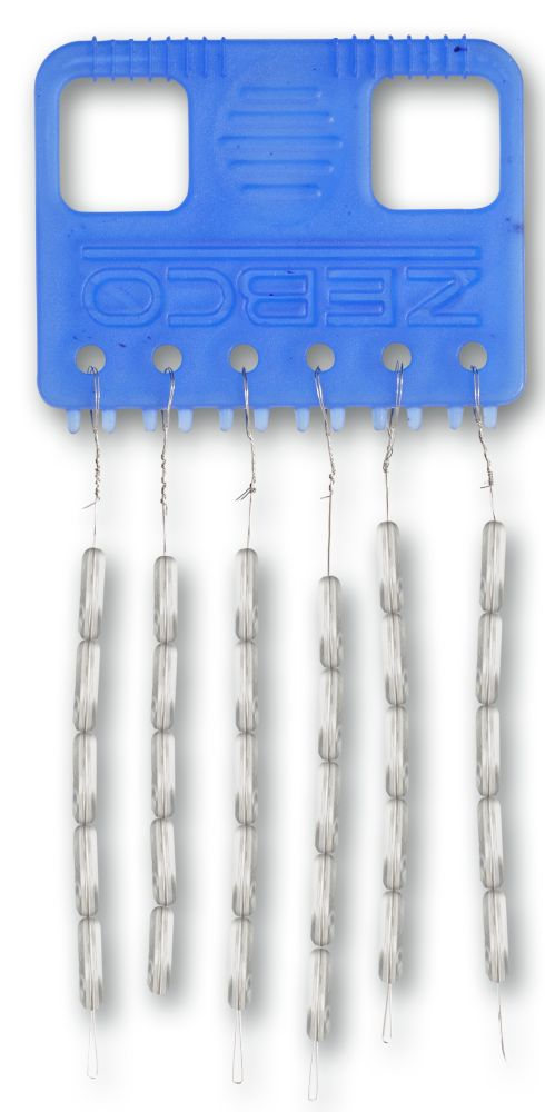 Zebco Silikon-Stopper Quadratisch Transparent S