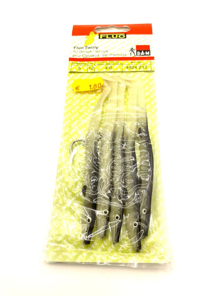 DAM Sandaal 12 cm, 4/0, 5 Stück schwarz