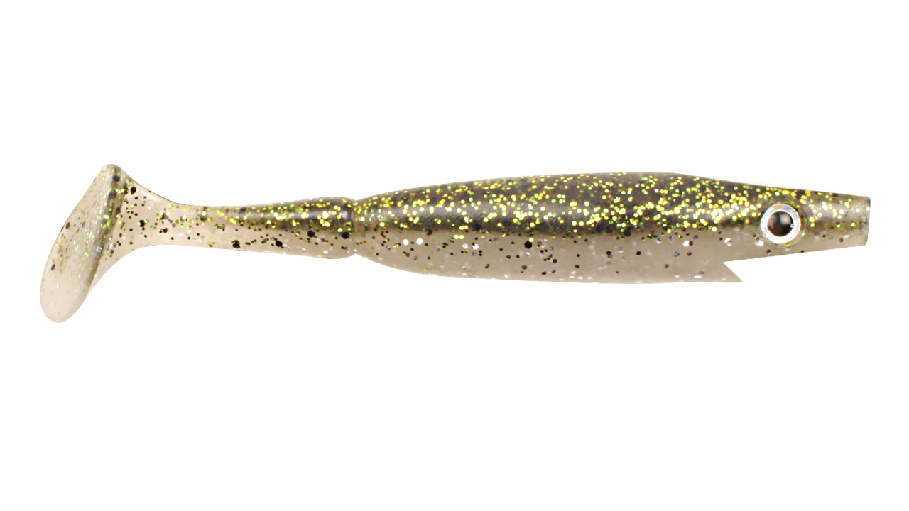 Strike Pro Piglet Shad; 10 cm; 7 gr.; Farbecode: 018; Qty. 6