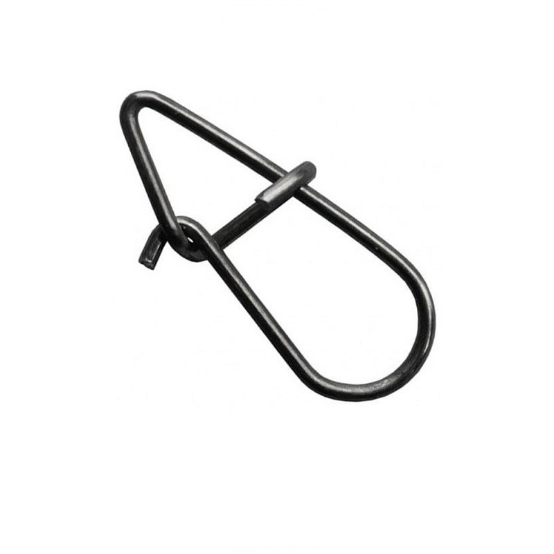 Profi Blinker Fastlock Snaps; Größe 12; 10 Stk. (46,4 kg) Schwarz