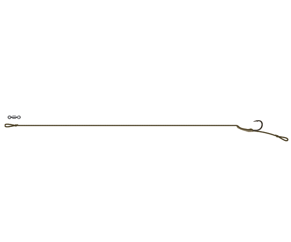 Strategy Pole Position Snowman Rig; Gr. 4; 25 Lbs; 18 cm; 2 Stück