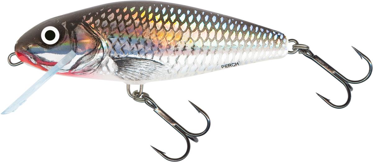 Salmo Perch Holographic Grey Shiner; 8 cm