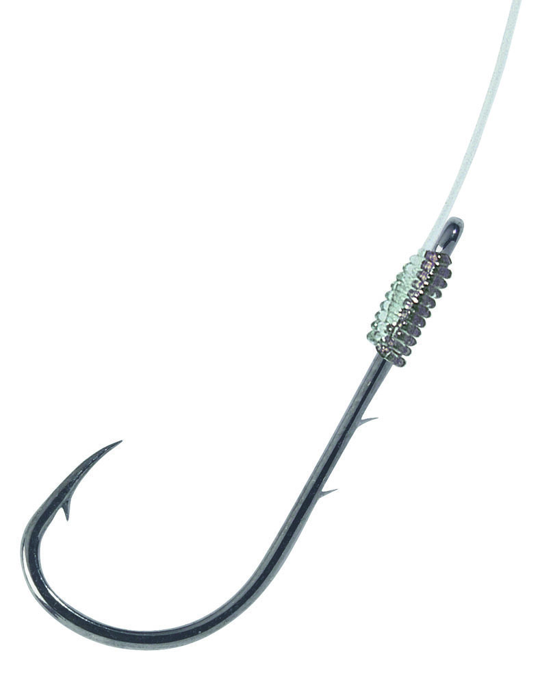 Owner Wurm Haken RL-5123 Brüniert; Gr. 2; 6 Stück