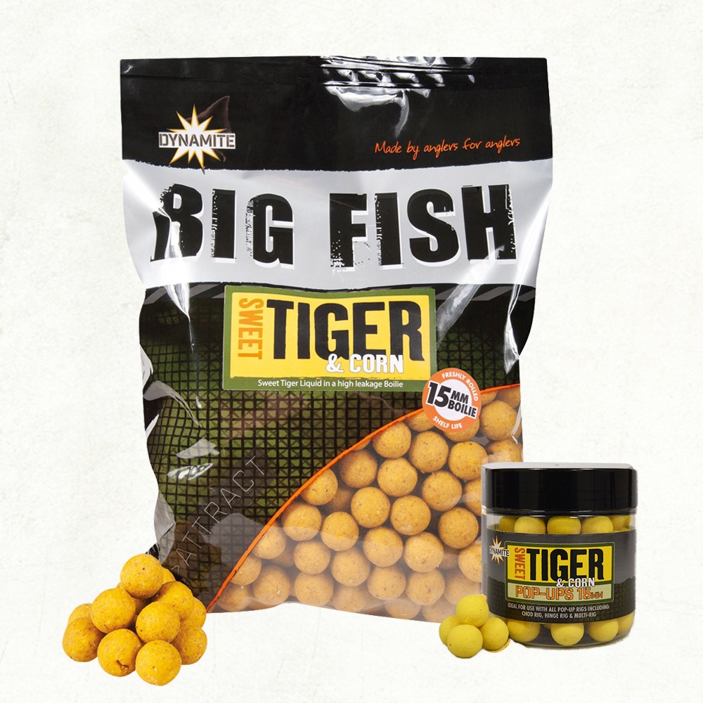 Dynamite Baits Big Fish Sweet Tiger & Corn # 20 mm 5 Kilo