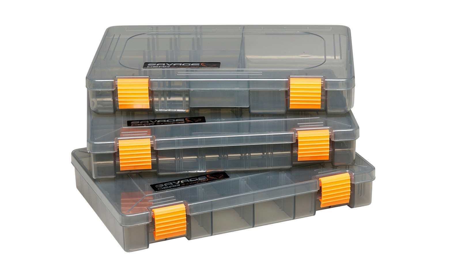 Savage Gear Lureboxes Smoke 6B 36x22,5x8 cm