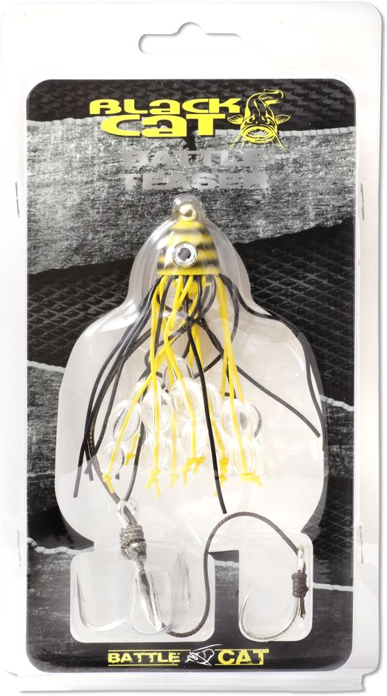 Black Cat Battle Teaser; Black/Yellow; 3/0 / 6/0; 80 gr.; 160 Kg.