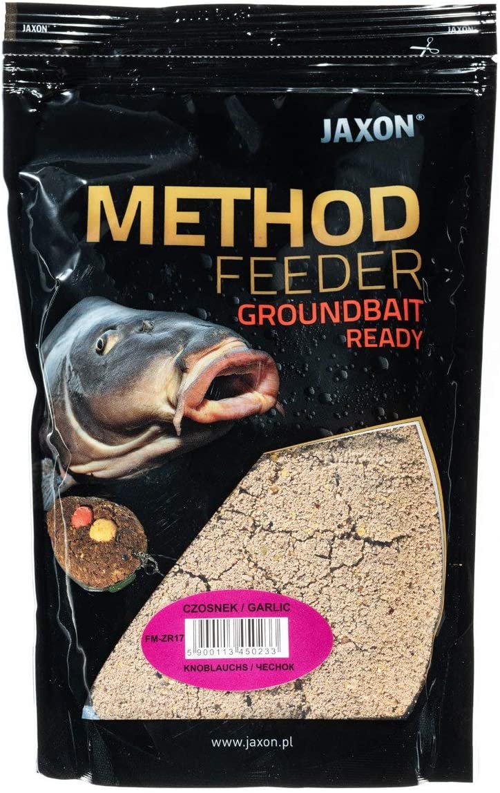 Jaxon Method Feeder Groundbait Ready; 750 g. Knoblauch