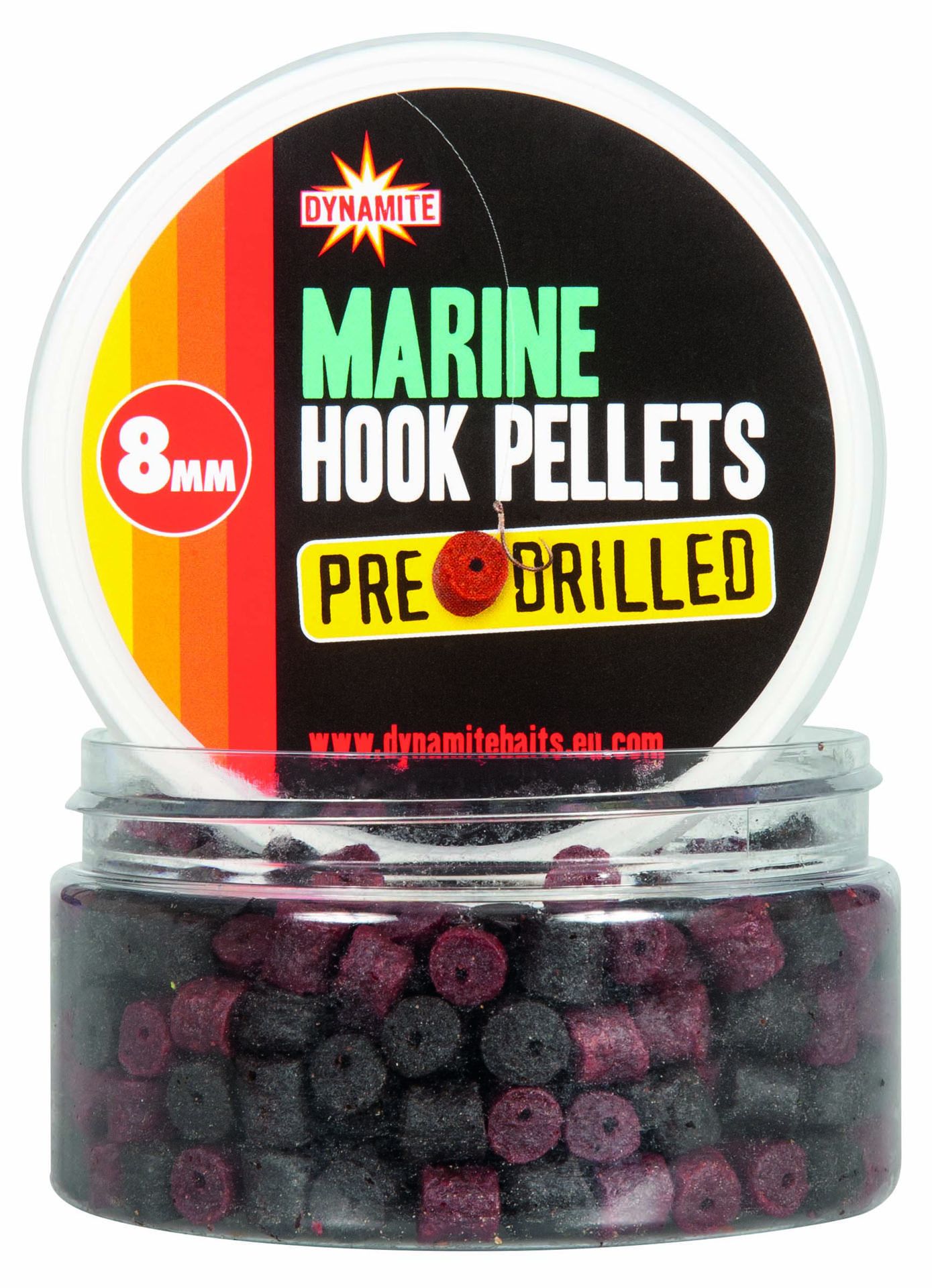 Dynamite Baits Hook Pellets Pre Drilled 8 mm Garlic